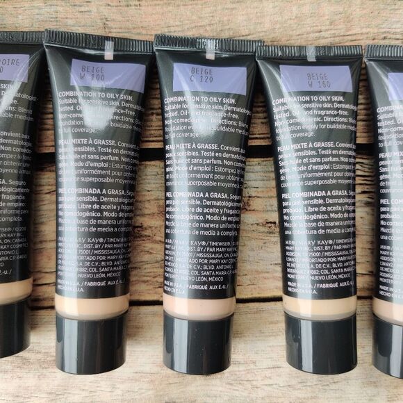 Mary Kay Timewise Matte 3D Foundation Ivory And Beige - Picture 6 of 7